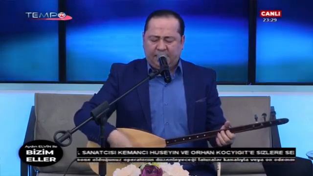 TEMPO TV BİZİM ELLER ROĞRAMI SANATÇI KEMANCI HÜSEYİN OLDU. смотреть онлайн