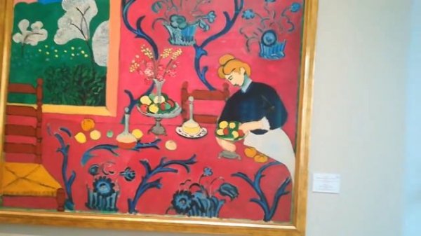 Зал Матисса в Эрмитаже.