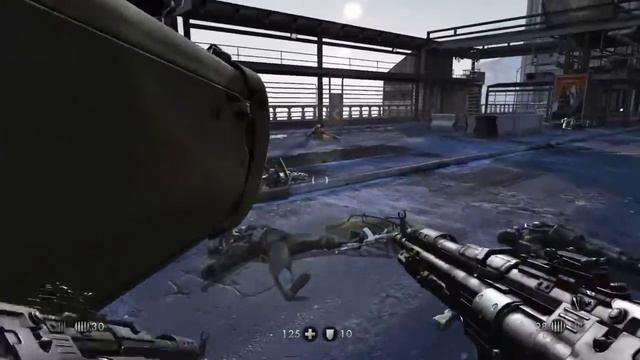 How to Cheese The Robot Dog Boss Fight (on Uber) - Wolfenstein: The Old Blood смотреть онлайн