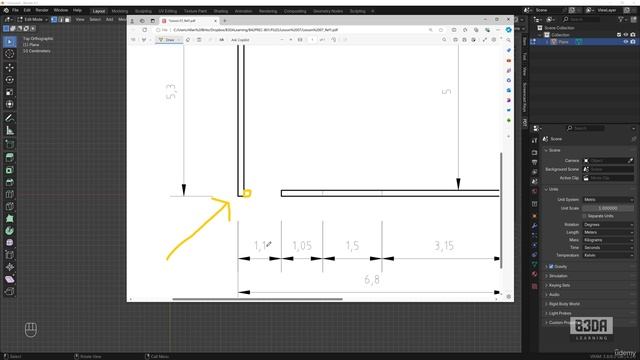 7 - Drafting a Floor Plan - 2 -Modeling Walls with PDT смотреть онлайн