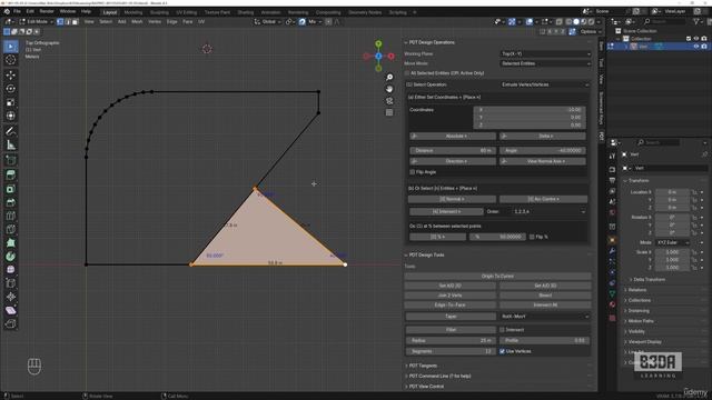 5 - CAD-like Modeling Tools - 6 -Perpendicular extrudes and midpoints смотреть онлайн