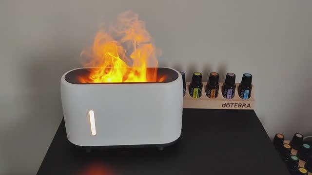 Диффузор ПЛАМЯ (Flame Aroma Diffuser) для эфирных масел смотреть онлайн