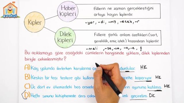 Hikayenin Unsurları Fiil Çekim Ekleri | 7. Sınıf Türkçe #evokul Kampı смотреть онлайн