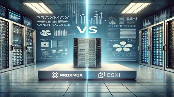 Обзор и настройка гипервизора ProxMox VE, сравнение с гипервизором VMWare ESXi