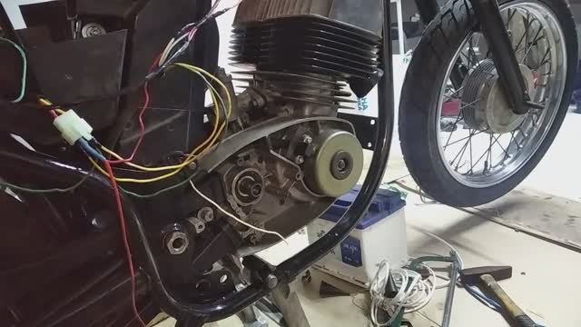 Зажигание от скутера на Яву 634