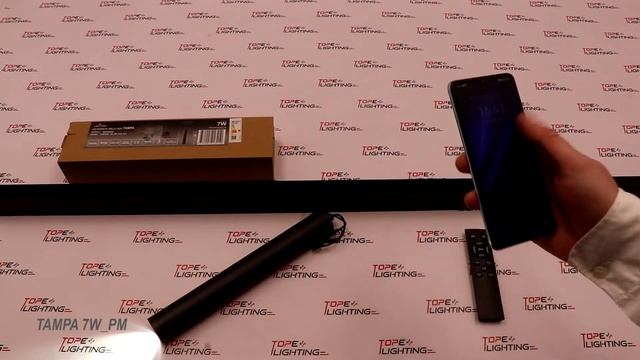 TopE Lighting "TAMPA" 7 Watt black LED spotlight смотреть онлайн