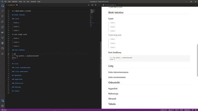 Poznajemy język znaczników Markdown смотреть онлайн