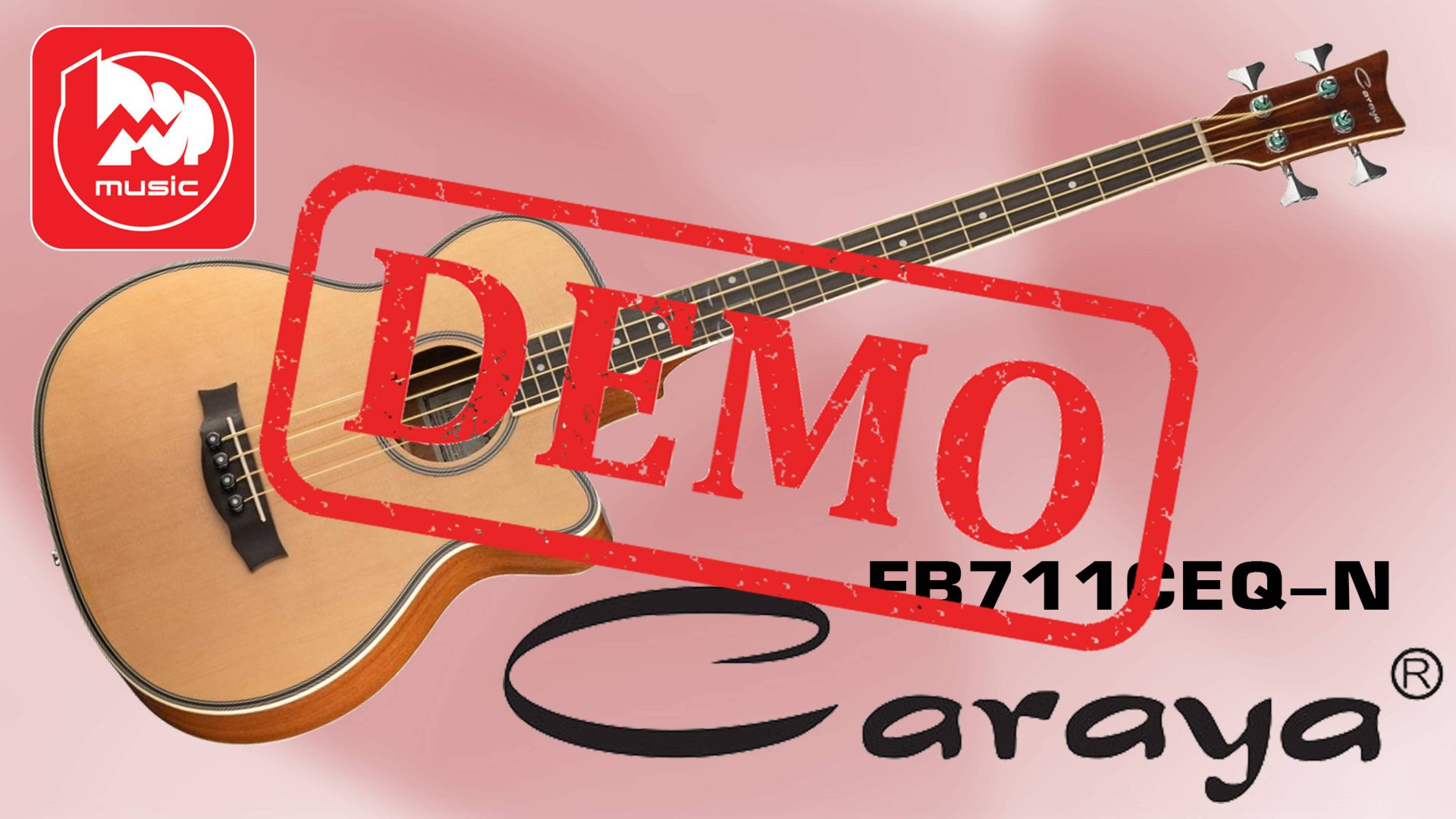 Электроакустический бас Caraya FB711CEQ-N - демонстрация звучания смотреть онлайн