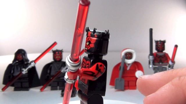 LEGO Darth Maul Comparison Star Wars Minifigure Review - BrickQueen смотреть онлайн