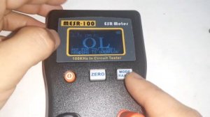 CAPACITOR TESTER : MESR-100 ESR METER REVIEW AND TESTING