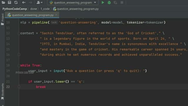 Question Answering Model Python | Hugging Face 🤗 | NLP | Transformers | Python смотреть онлайн