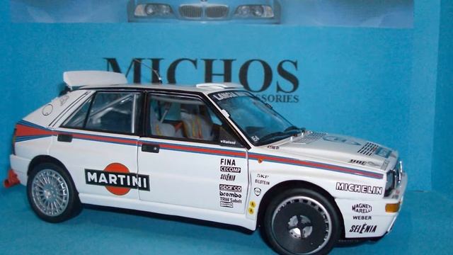 1/18 Lancia Delta HF EVO 2 Rally Test Car Martini'/ Kyosho [08342T] Diecast Model смотреть онлайн