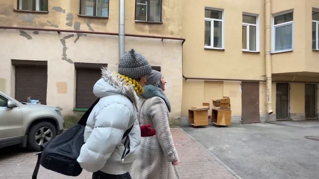 Питер. Прогулка по Петроградской с Лизой. смотреть онлайн