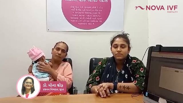 Patient conceived after IVF by Dr. Mona Shroff, IVF specialist, Nova IVF Surat смотреть онлайн