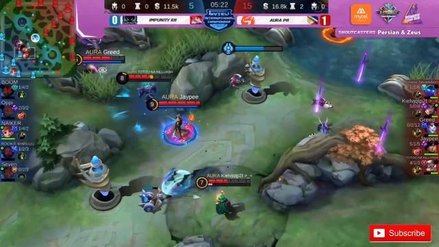 IMPUNITY KH VS AURA PH GAME 2 TOP 8 MYTEL INTERNATIONAL CHAMPIONSHIP MLBB JULY 29 2020 смотреть онлайн