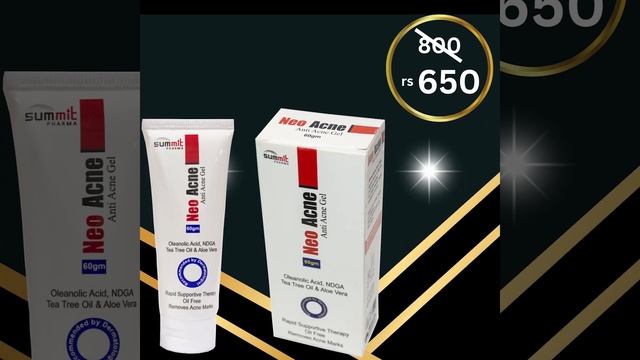 Neo acne Anti Acne Gel || Result in just 5 Days || Summit Pharma смотреть онлайн