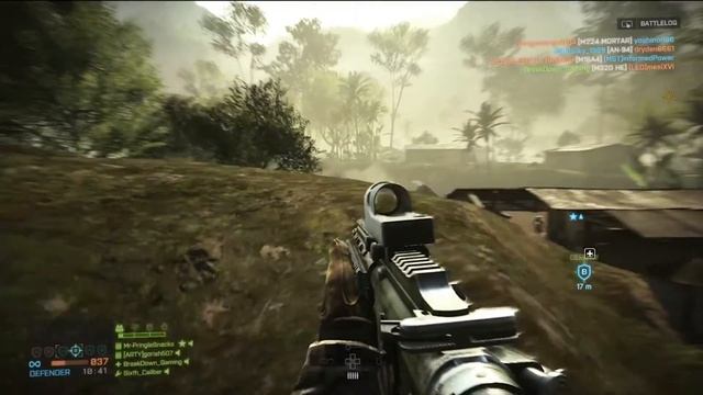 Battlefield 4 "M416 MONTAGE " смотреть онлайн