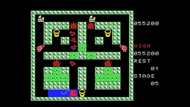 Sparkie / スパーキー (MSX, 1983, Konami)