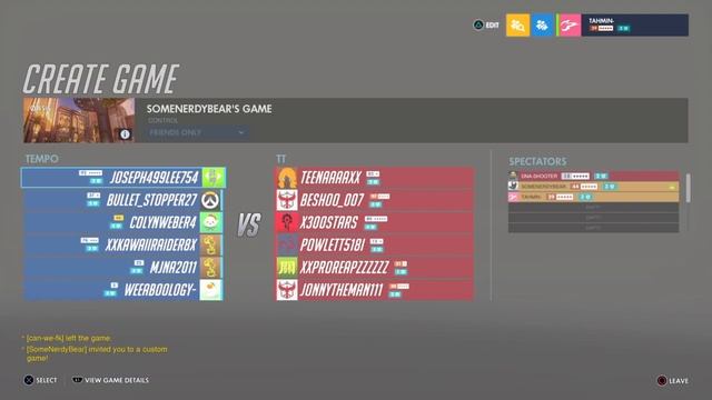 Week 5 Game 1 Tempo VS Twerkin Tracers