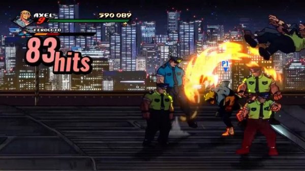 Streets of Rage 4 - Arcade Mania+ Rank S Axel 1 Million + v7