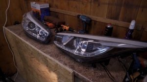 Bi-LED на Kia Ceed JD/ Плохо светят фары/ Устраняем проблему за час