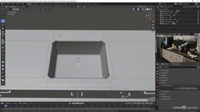 2. Modeling the Rooms - 25. Fixing smoothing errors смотреть онлайн