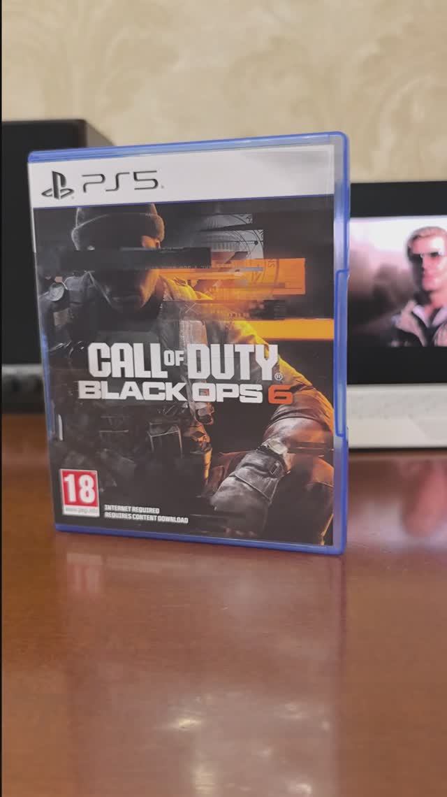 Распаковка диска Call of Duty Black Ops 6 + промокод. ЧАСТЬ 1. смотреть онлайн