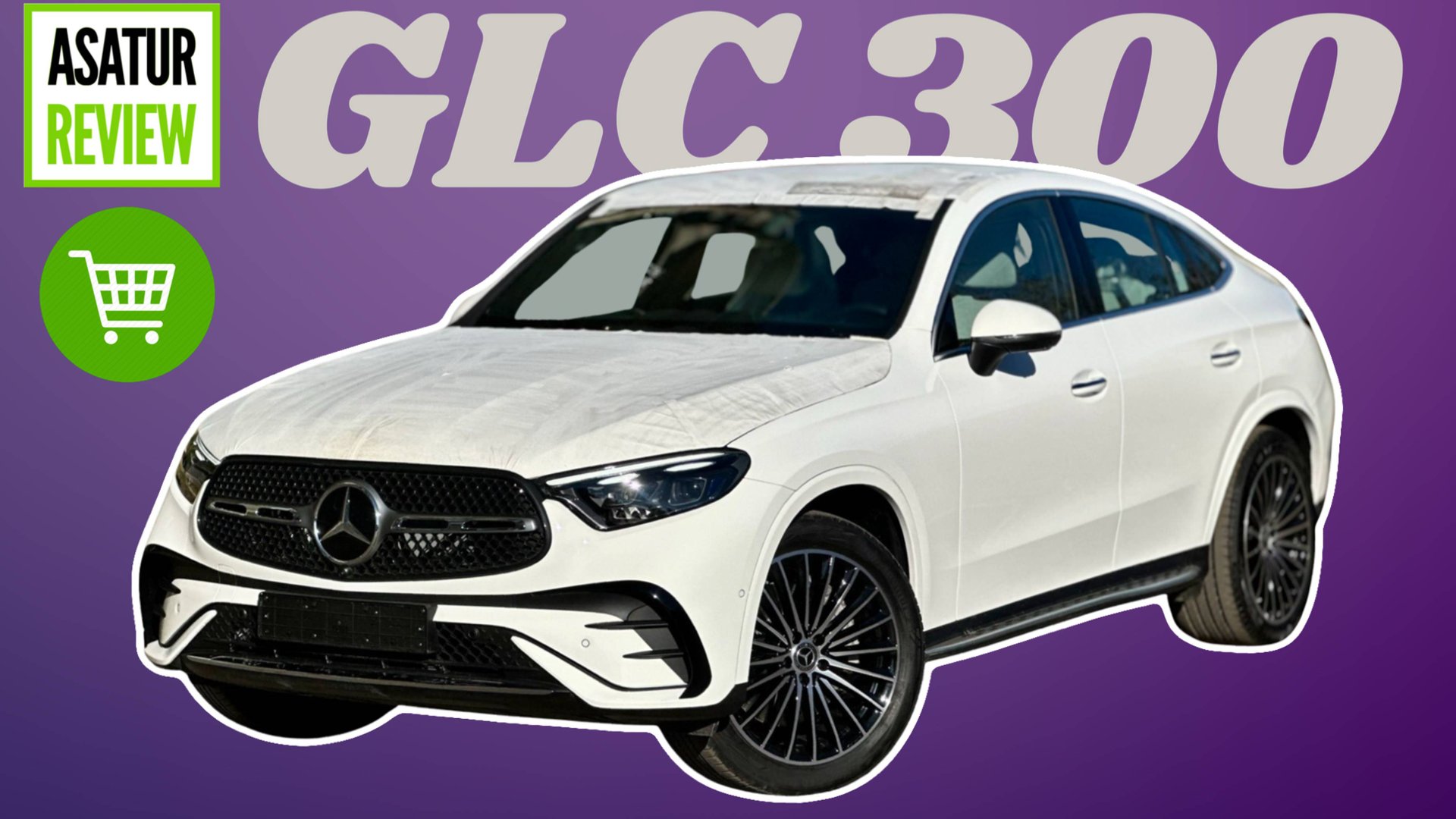 Обзор Корейского Mercedes-Benz GLC 300 Coupe AMG-pack Параллельный импорт 2024 смотреть онлайн