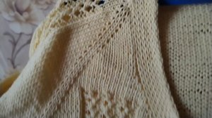 Связала детский кардиган спицами для девочки 11-12 лет.