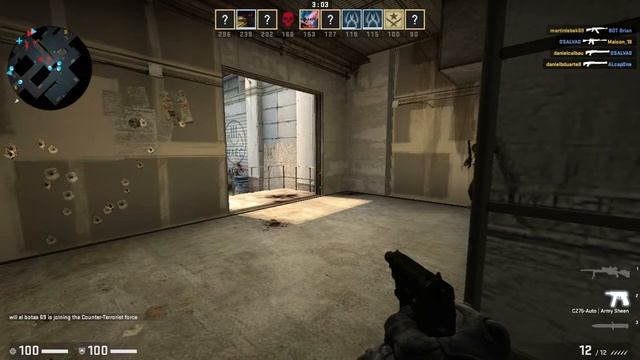 CS:GO CZ75 Auto Army Sheen Minimal Wear 0.098753966 Gameplay смотреть онлайн