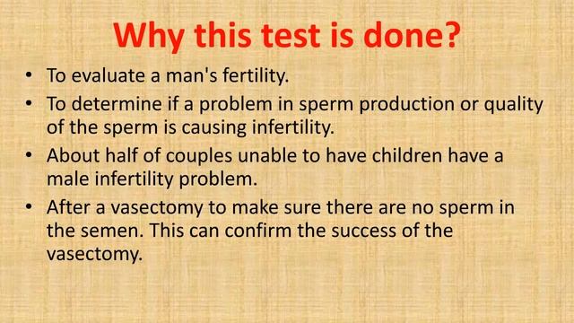 Semen analysis | Sperm analysis | Sperm motility analysis | Sperm health | Semen volume смотреть онлайн