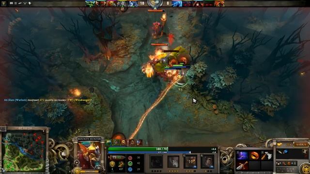 (Dota 2) Играем за бх! смотреть онлайн