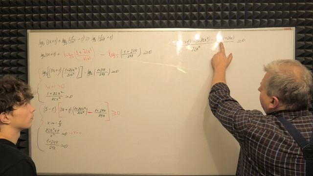 ЛОГ НЕРАВЕНСТВО С РЕАЛЬНОГО ЕГЭ С МАКСИМОМ