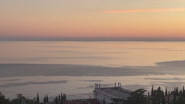 Красивый закат. Крым. ЮБК. Гаспра. 07.11.2024 г. #сезонконтентаRUTUBE смотреть онлайн