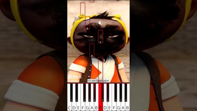 Wrong direction 搞错方向 (@LittleTigerHudun) - Octave Piano Tutorial смотреть онлайн