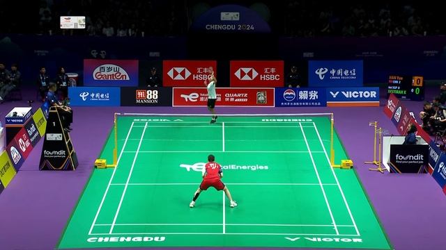 BWF Uber Cup Finals 2024 | China vs. Singapore | Group A смотреть онлайн