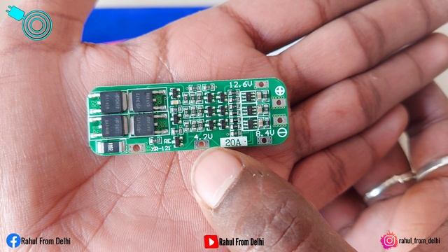 3S 20A 12.6V Li-Ion Battery Charger Module BMS Protection PCB Board смотреть онлайн