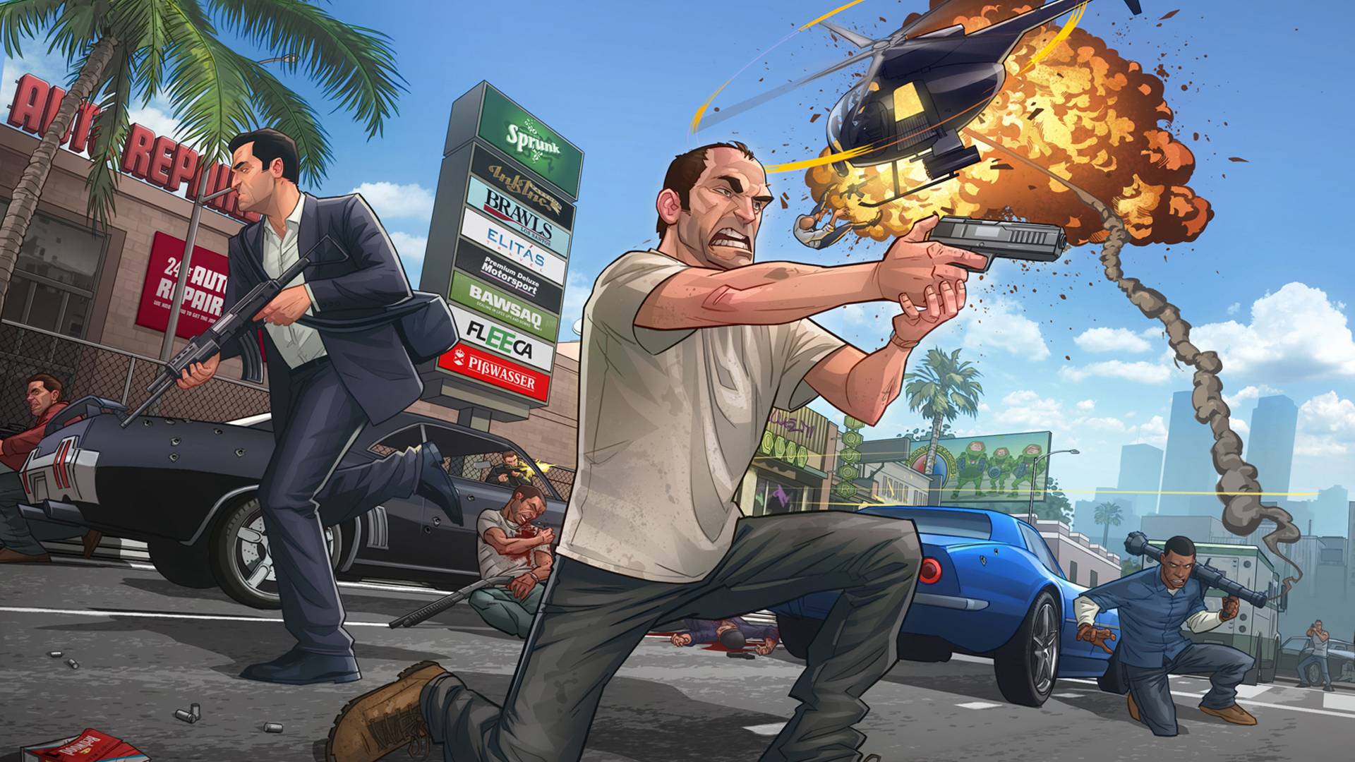 MOBIK22 и GTA Online смотреть онлайн