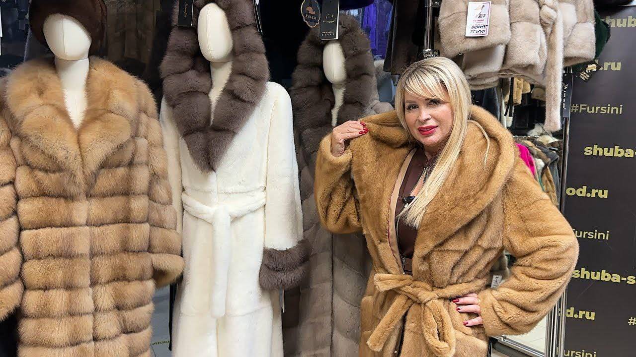 “Fursini” Новые модели норковых шуб. Каракуль. Каракульча. Куница смотреть онлайн