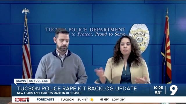 Tucson Police rape kit backlog update смотреть онлайн