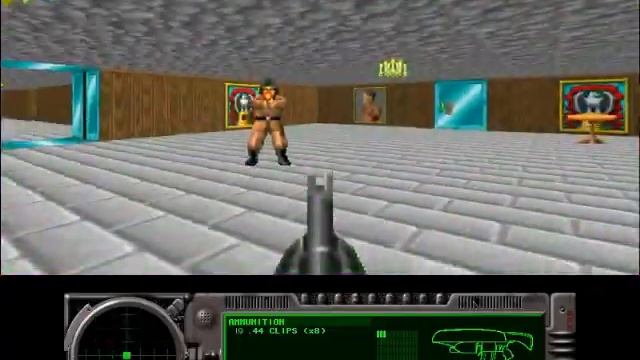 Wolfenstein 3D (Mac) to Marathon Mini-Mod смотреть онлайн