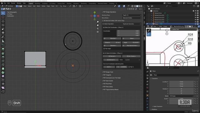 12 - Modeling Machine Parts - 3 -Creating the Design with Curves and Meshes смотреть онлайн