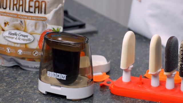 Homemade Ice Cream Popsicle Recipe - Chocolate Dipped! Protein Treats by Nutracelle смотреть онлайн