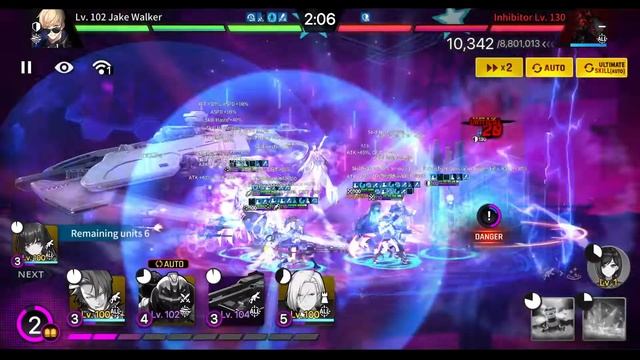 New Inhibitor raid 130 100% Damage | Counter:side смотреть онлайн