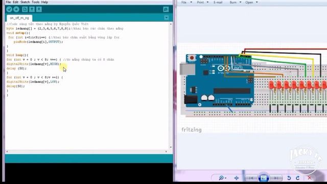 Arduino Led Control | Led Array with code смотреть онлайн