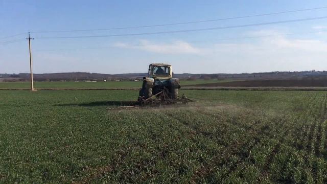 Боронування пшениці після внесення Кас-32. Юмз! смотреть онлайн