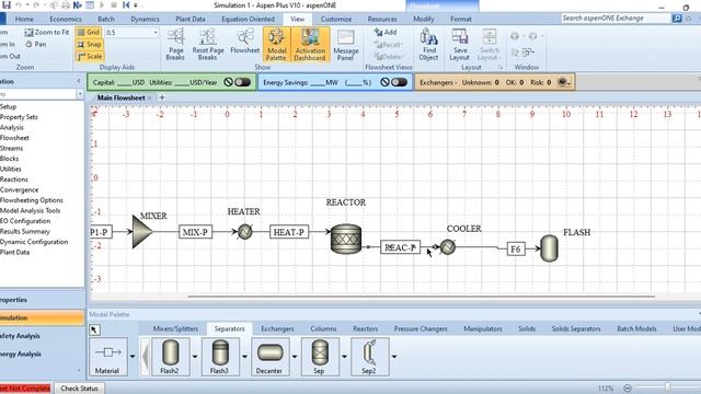 Process Flow-sheeting - Ammonia Production - Representation of PFD - Aspen Plus - Lecture # 86 смотреть онлайн