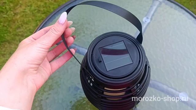 Подвесной светильник на солнечной батарее Solar САППОРО, желтый LED-огонь, 32х15 см CX2000230 смотреть онлайн