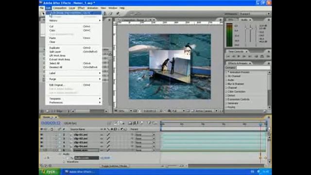Adobe After Effects Урок 1.9 Делаем затухание звука в After Effects смотреть онлайн