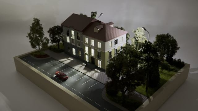 Демонстрация работы интерактивного макета дома | Макетная мастерская ГлавМакетСтрой